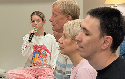 Практика Тишины в Краснодаре — фото с занятия